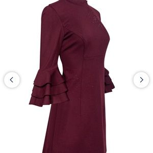 Brand New Trina Turk Bell Sleeve Dress